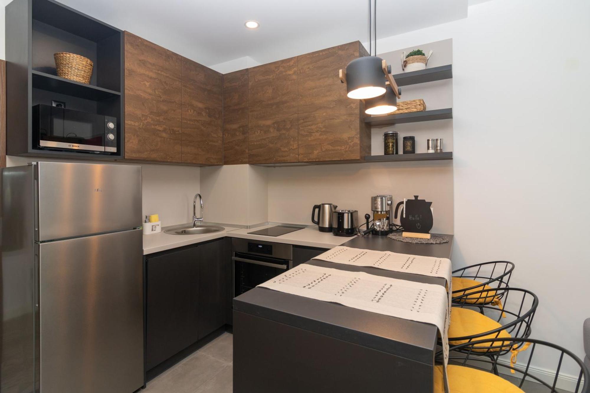Contemporary Charm In Old Apartment